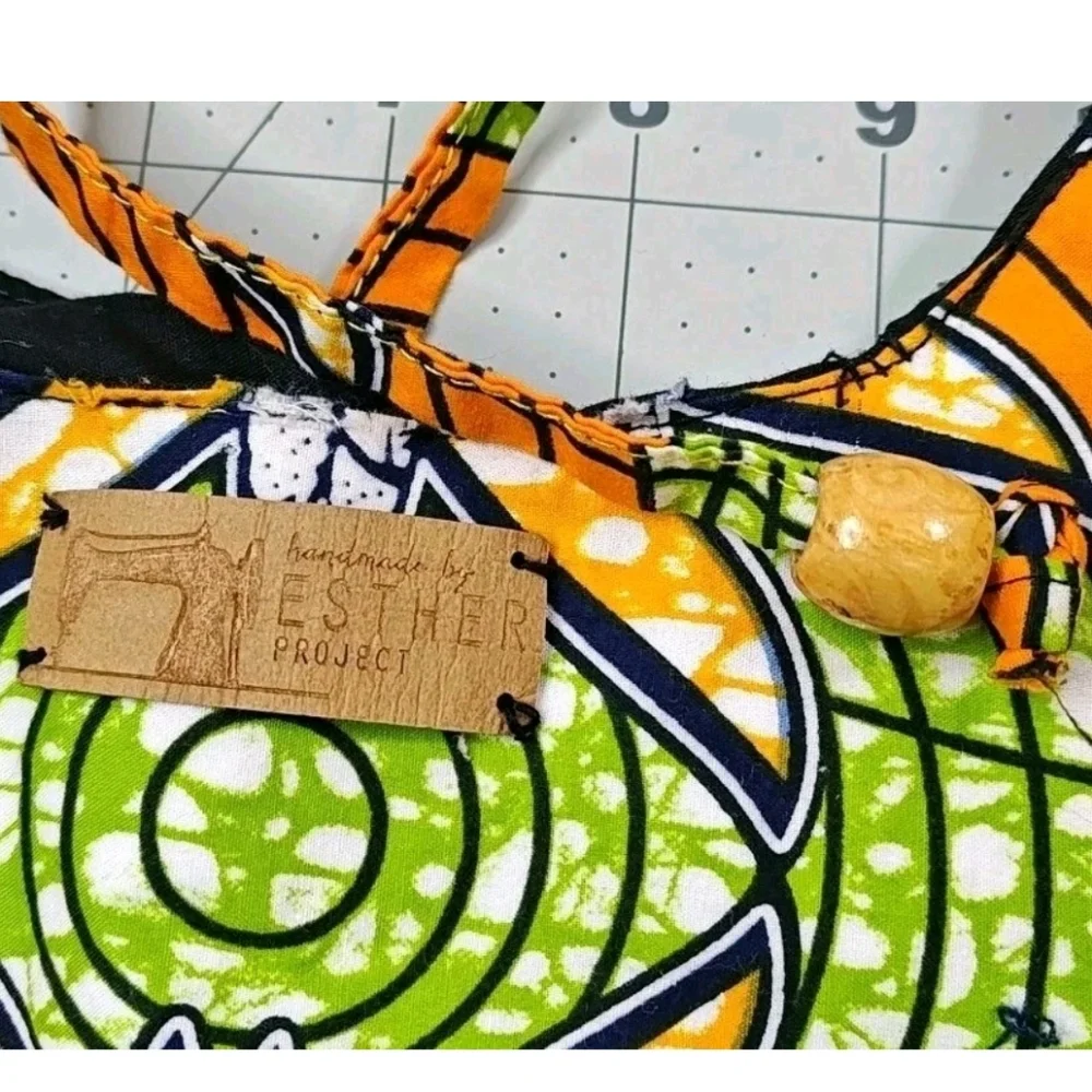 Hobo Bag Handmade By Esther Project Purse Tropical Floral Packable Resort Cruise
